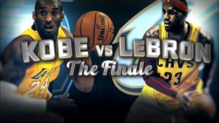 March 10, 2016 - Cavaliers vs. Lakers - Kobe Bryant Up And Under On LeBron James