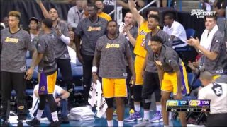 October 9, 2016 - Nuggets vs. Lakers - Lou Williams Is On Fire