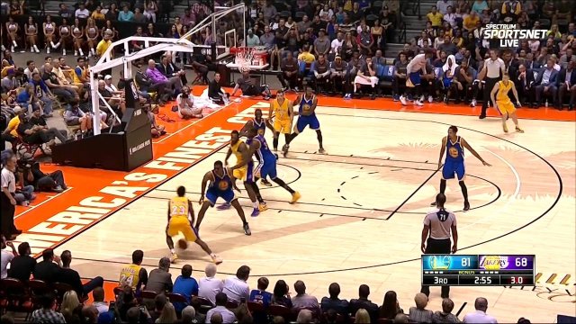 October 19, 2016 - Warriors vs. Lakers - 2nd Half Highlights