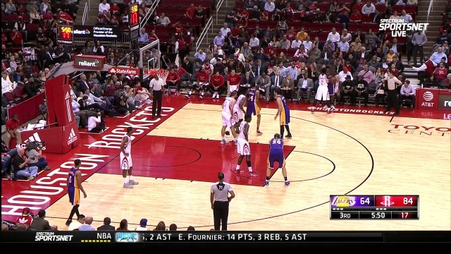December 7, 2016 - Lakers vs. Rockets - 2nd Half Team Highlights
