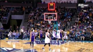December 20, 2016 - Lakers vs. Hornets - Larry Nance Jr. Buzzer Beating Three Pointer