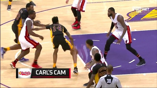 January 6, 2017 - Heat vs. Lakers - 2nd Half Team Highlights