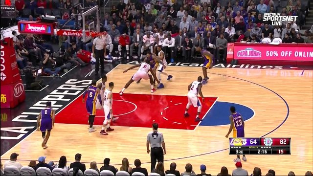 January 14, 2017 - Lakers vs. Clippers - 2nd Half Team Highlights