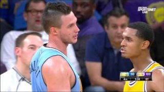 January 17, 2017 - Nuggets vs. Lakers - 2nd Half Team Highlights
