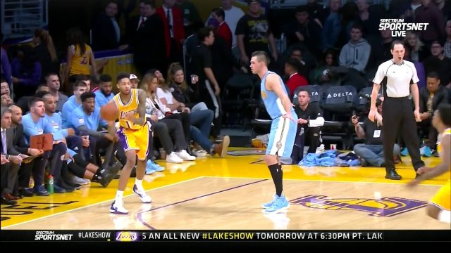 January 17, 2017 - Nuggets vs. Lakers - 3rd Quarter Team Highlights