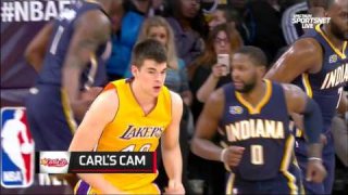January 20, 2017 - Pacers vs. Lakers - 1st Half Team Highlights