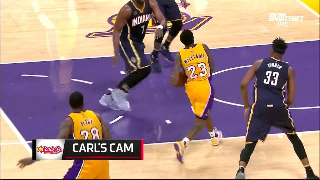January 20, 2017 - Pacers vs. Lakers - 4th Quarter Team Highlights
