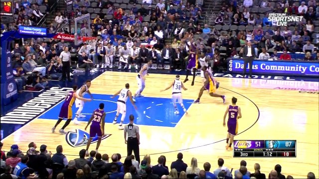 January 22, 2017 - Lakers vs. Mavericks - 2nd Half Team Highlights