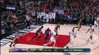 January 25, 2017 - Lakers vs. Trail Blazers - Team Highlights