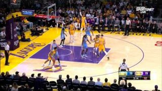 January 31, 2017 - Nuggets vs. Lakers - 1st Quarter Team Highlights