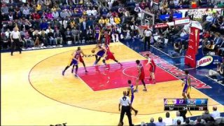 February 2, 2017 - Lakers vs. Wizards - 1st Half Team Highlights