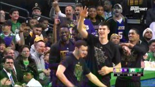 February 3, 2017 - Lakers vs. Celtics - 1st Quarter Team Highlights