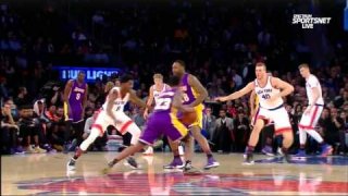 February 6, 2017 - Lakers vs. Knicks - Lou Williams 4 Point Play