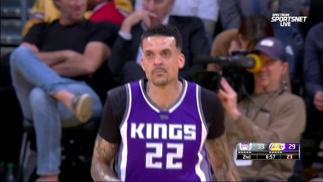 February 14, 2017 - Kings vs. Lakers - 2nd Quarter Team Highlights