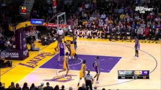 February 14, 2017 - Kings vs. Lakers - 3rd Quarter Team Highlights