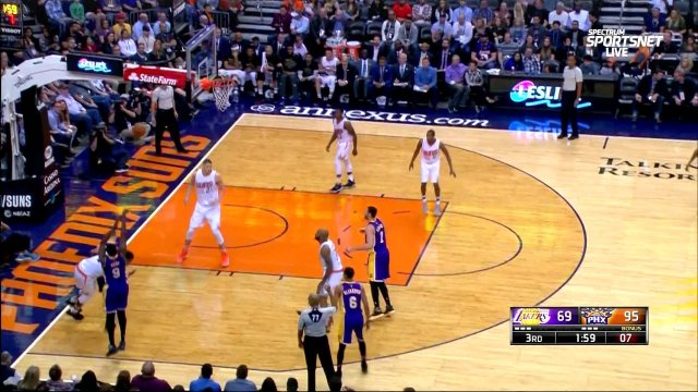 February 15, 2017 - Lakers vs. Suns - 2nd Half Team Highlights