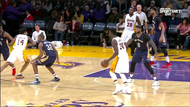 March 5, 2017 - Pelicans vs. Lakers - 3rd Quarter Team Highlights