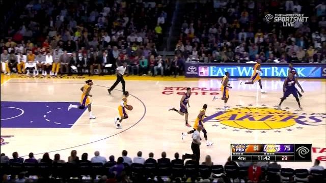 November 4, 2014 - Suns vs. Lakers - Gerald Green Dunks All Over The Lakers