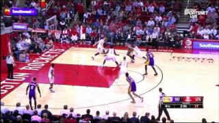 March 15, 2017 - Lakers vs. Rockets - 4th Quarter Team Highlights