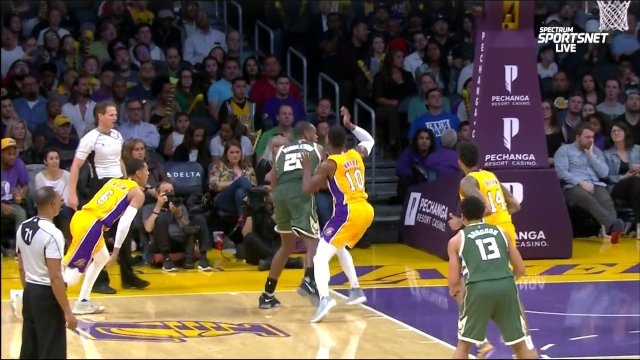 March 17, 2017 - Bucks vs. Lakers - 4th Quarter Team Highlights